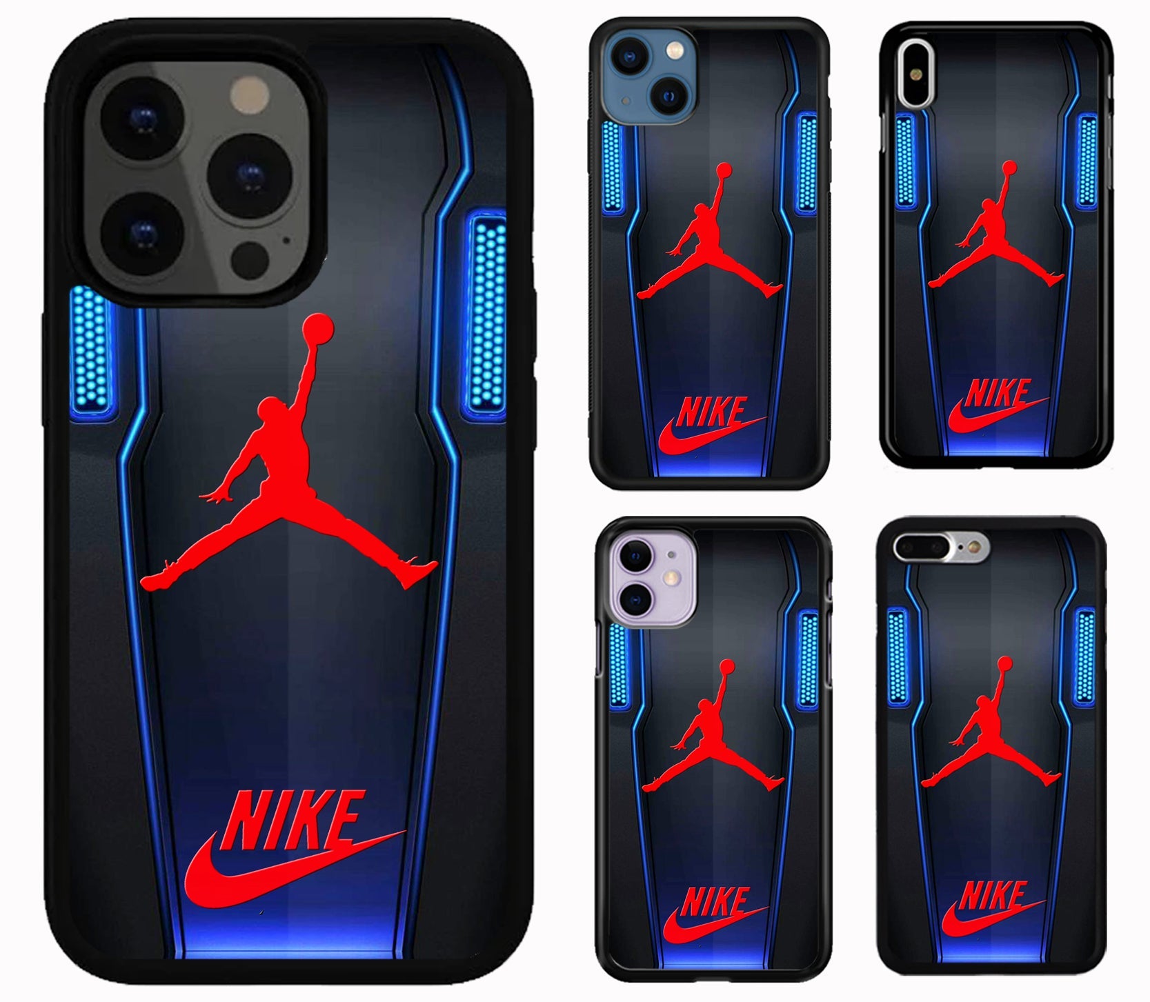 air jordan jumpman nike holographic cover iphone case