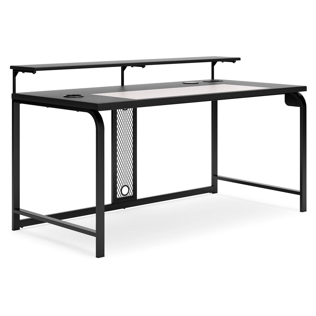 Signature Design by Ashley Barolli-Gray Gaming Desk