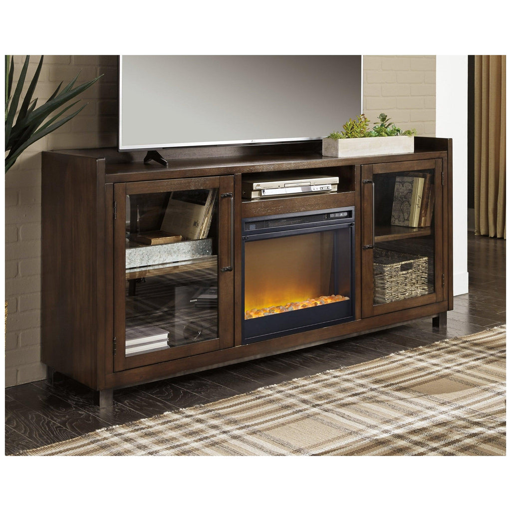 Mueble Para Tv Sommerford De 62 Con Chimenea Eléctrica – Oak & Sofa  Liquidators