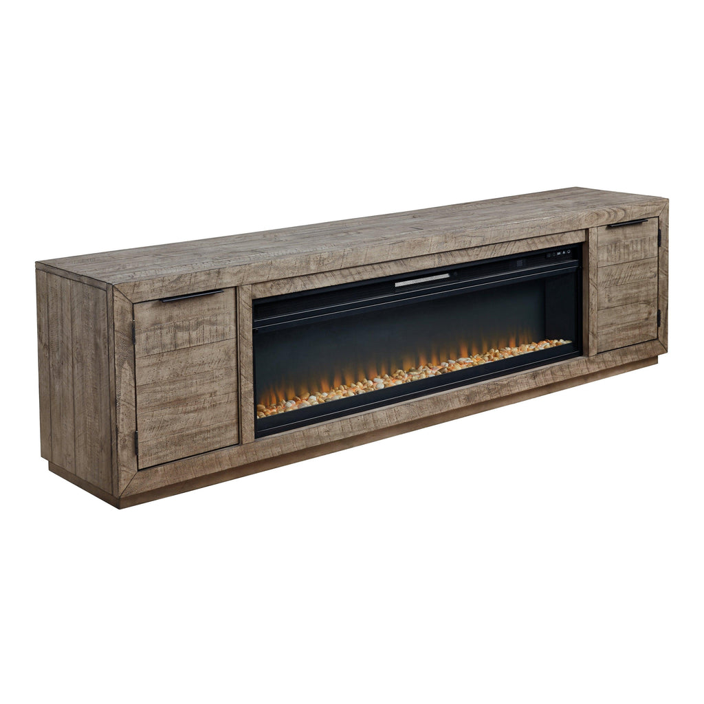 W757-48 - MUEBLE TV 60 PULGADAS CON CHIMENEA