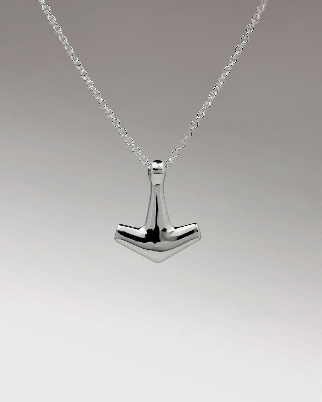 Arch Necklace - Sterling Silver Mid