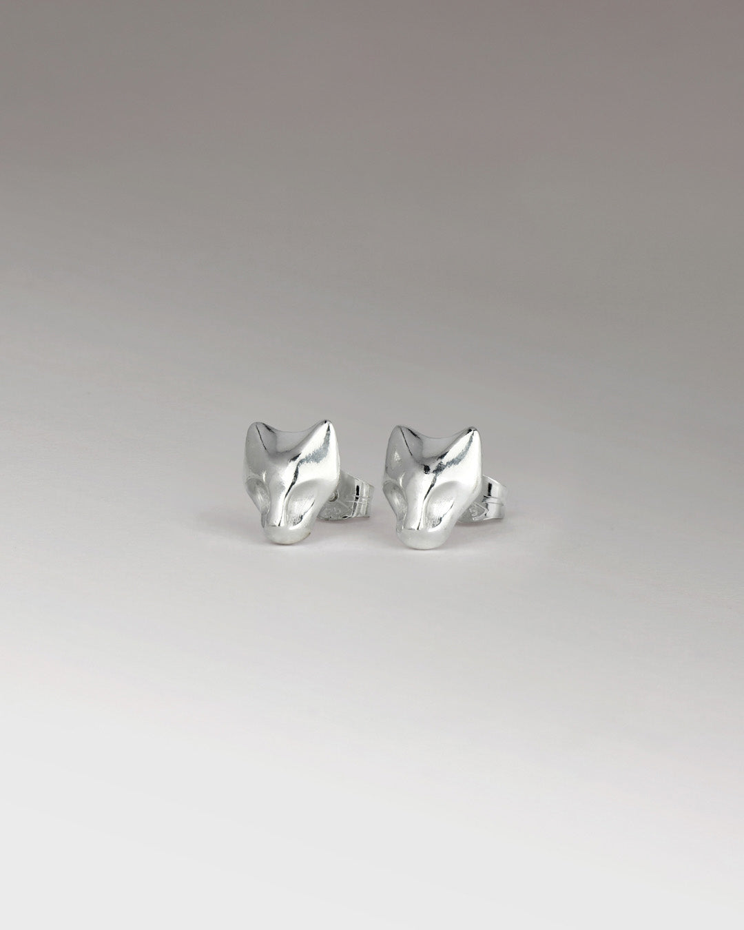 Lynx Earrings - Sterling Silver Min