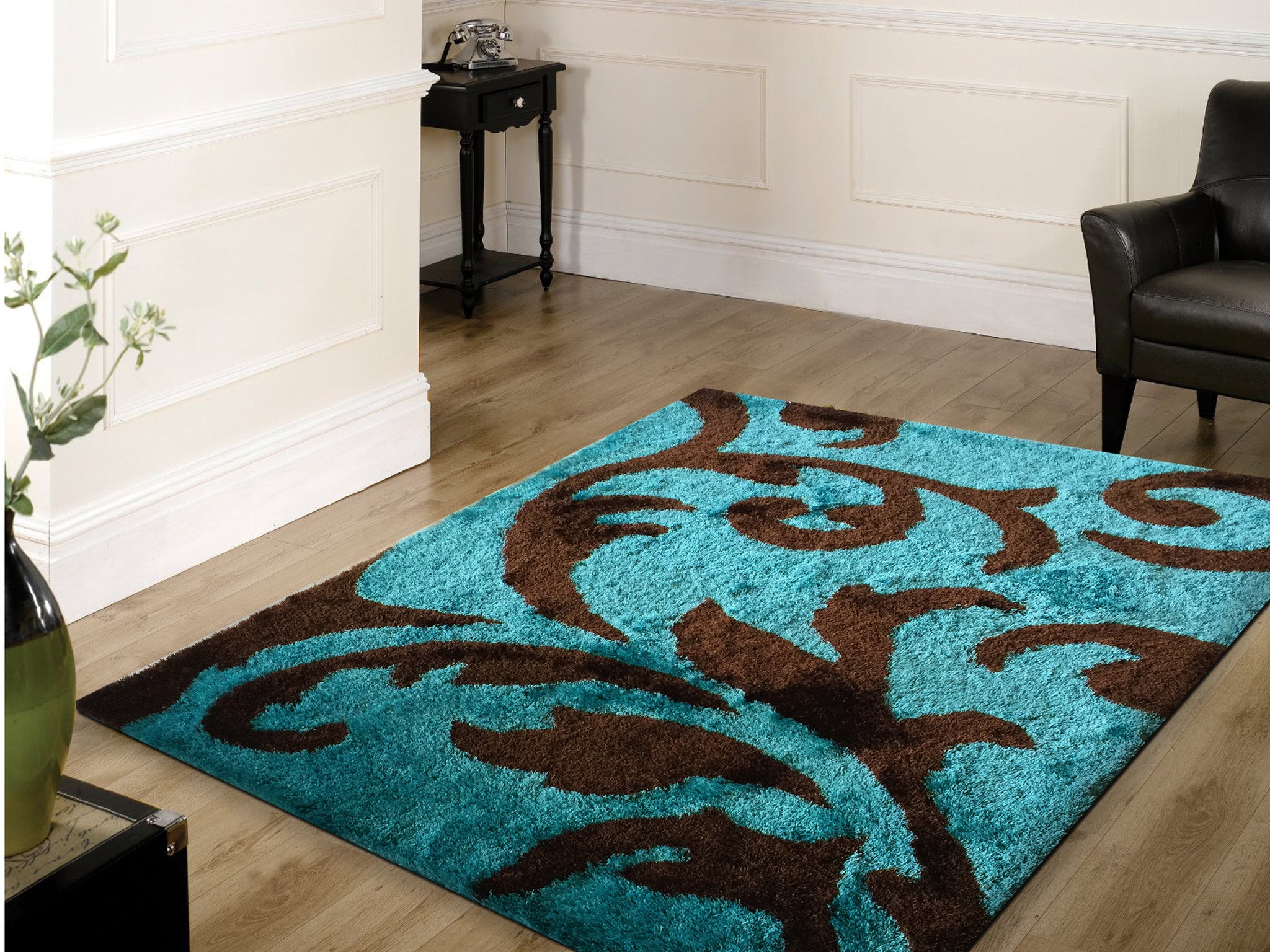 turquoise area rug