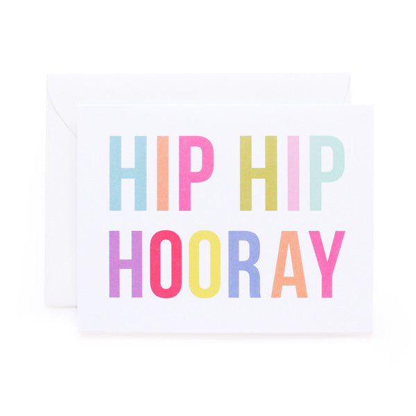 Hip Hip Hooray Card Alexis Mattox Design