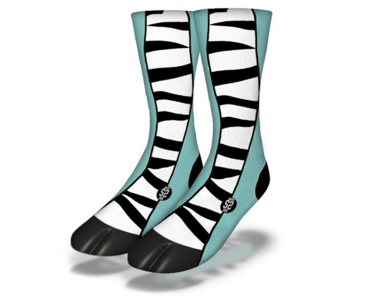 CLASSIC TIGER STRIPES Fun Animal Print Socks