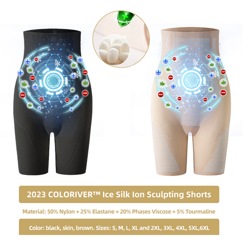 COLORIVER™ Ice Silk Ion Sculpting Shorts