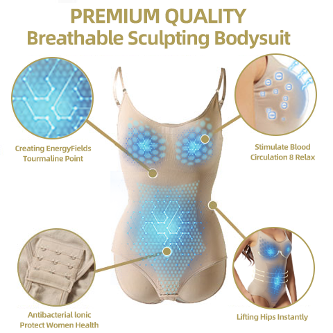 COLORIVER™ Ice Silk Ion Sculpting Bodysuit With Snaps