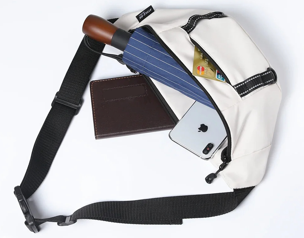 Sacoche banane tendance homme