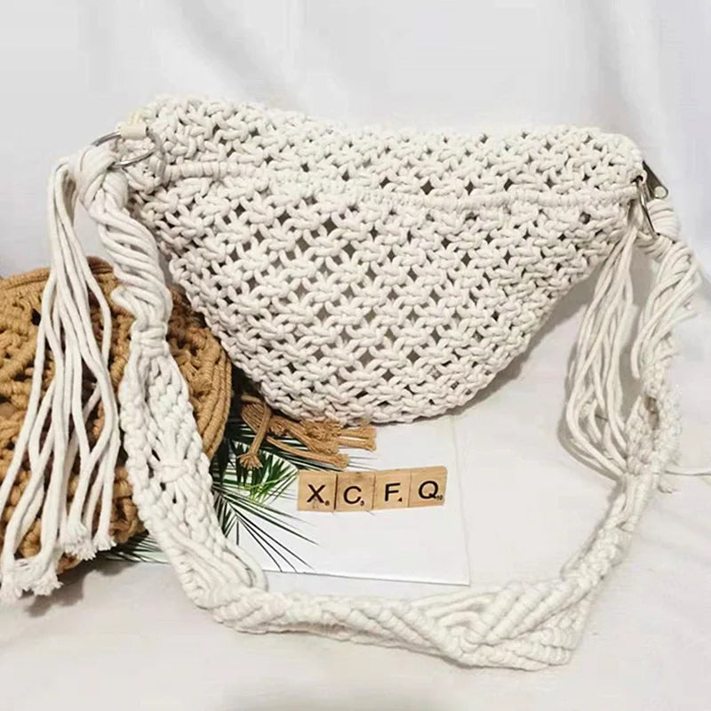 Banane bohème blanche