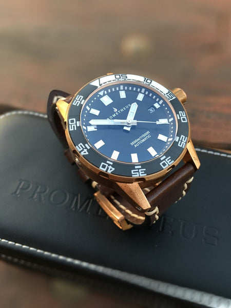 Prometheus Poseidon Diver Watch Bronze