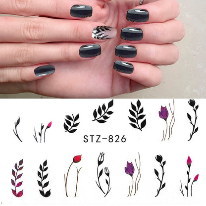Water Nail Decal and Sticker