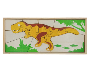 T-Rex Skeleton Puzzle - Glendive Dinosaur & Fossil Museum - T-rex Puzzle