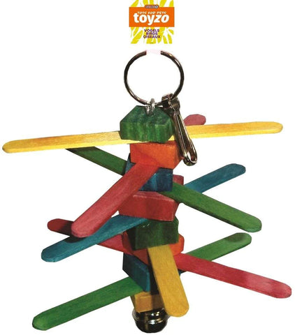 houten gekleurd vogel speelgoed