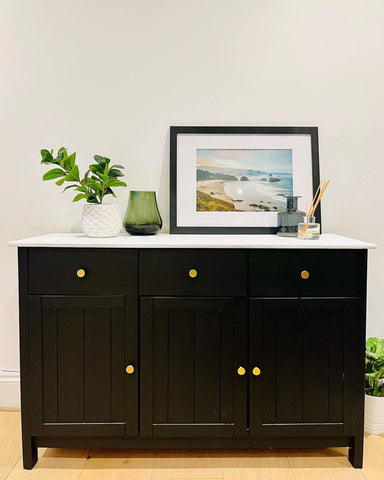 Sideboard painted in Frenchic