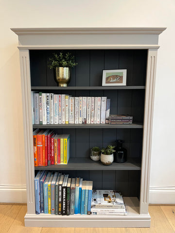 Bookcase painted with Frenchic