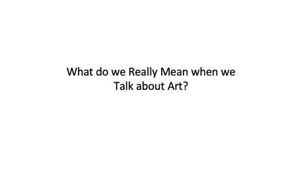What is art, question by MatchArt 2024
