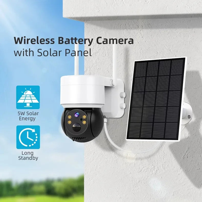 Wireless Surveillance IP Camera Solar WIFI 1080P