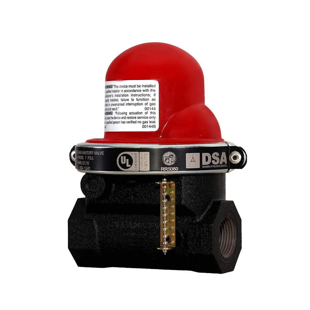 3/4" Earthquake Shut-off Valve