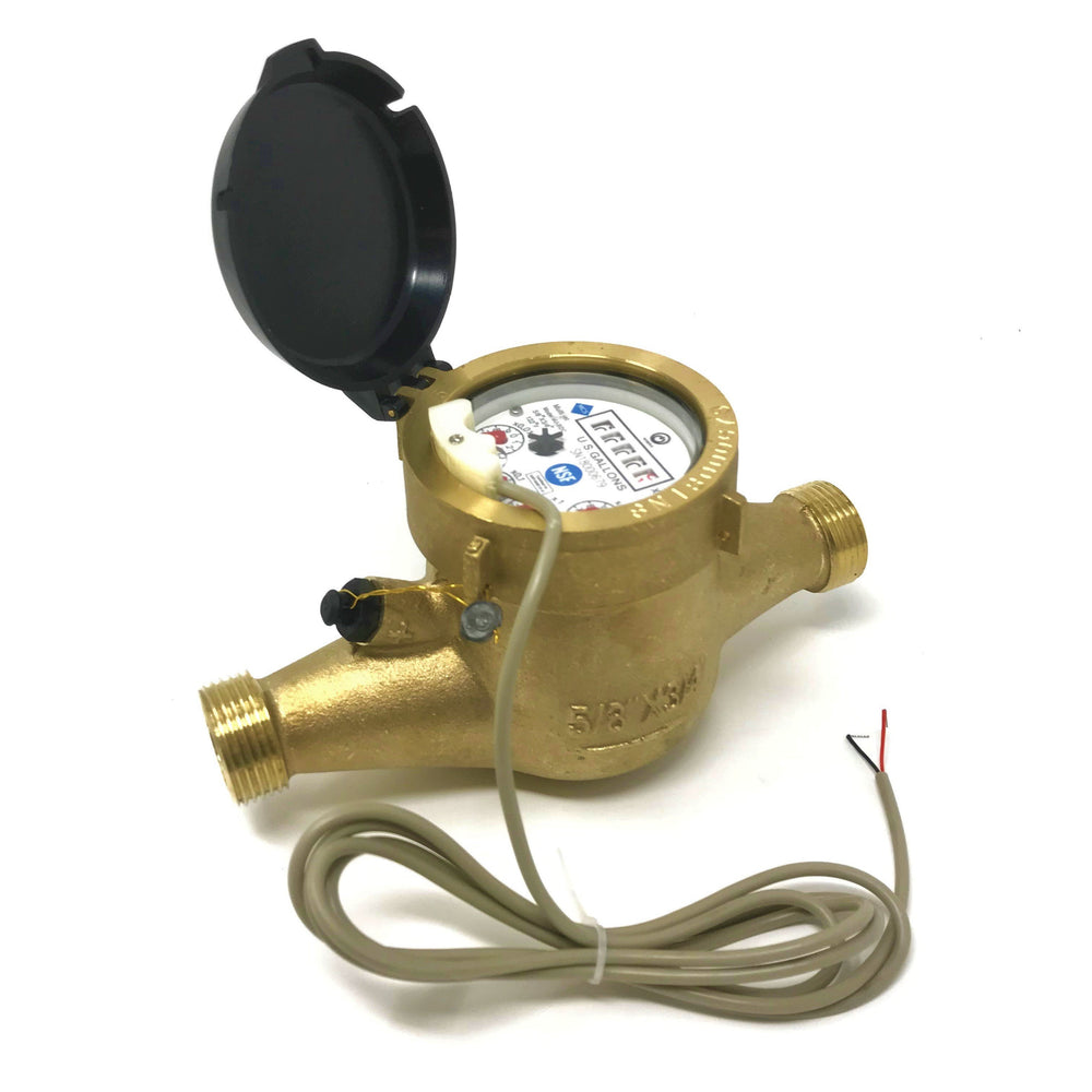 pepermunt terrorisme spanning 3/4" Bronze Multi-Jet Water Meter with Pulse Output — Measurement Control  Systems