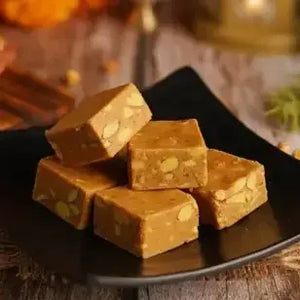 Agrawal Sweets Roasted Chana Barfi - 500 Gms - India shopping