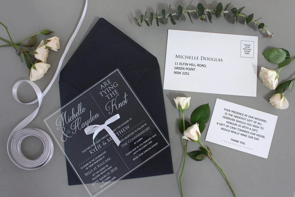 wedding invitation package