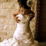 Daughter and Wedding Dress