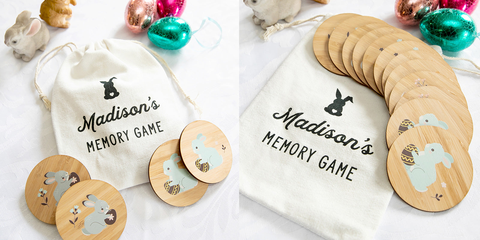 Wooden Easter Memory Game