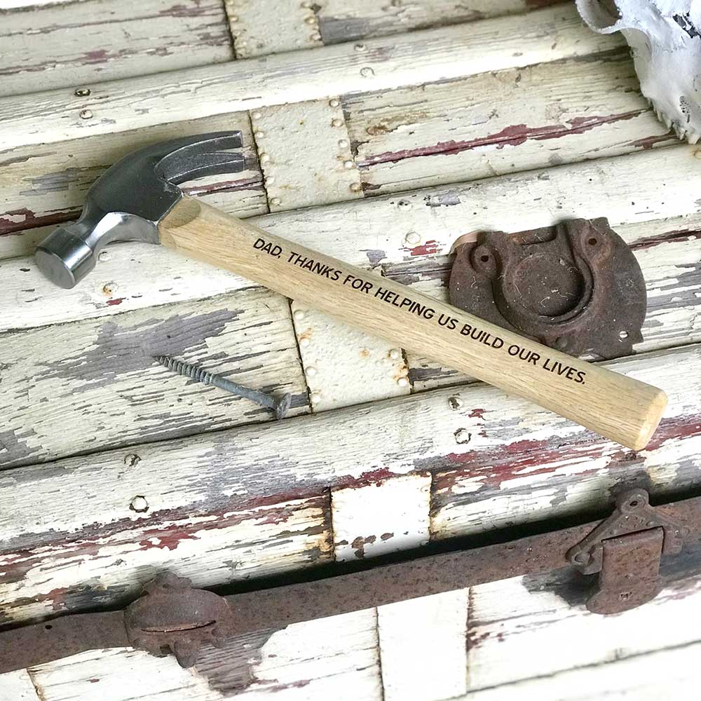 engraved hammer