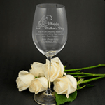 Mothers Day Wine Glass