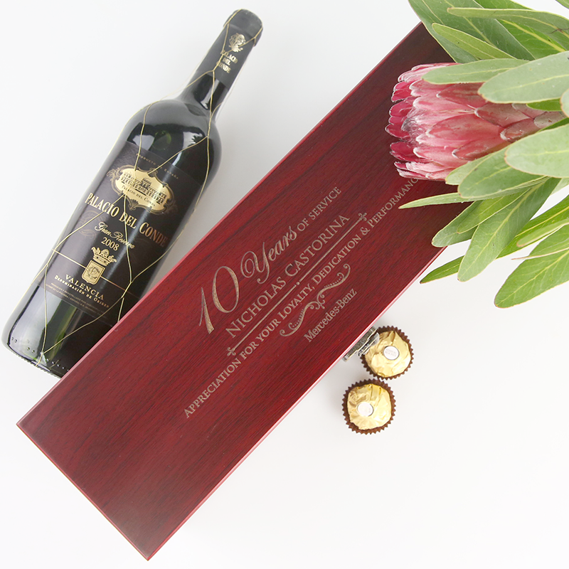 wooden wine box