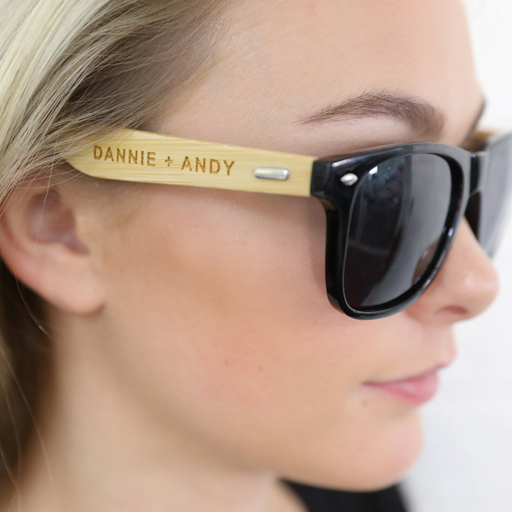 sunglasses engraved