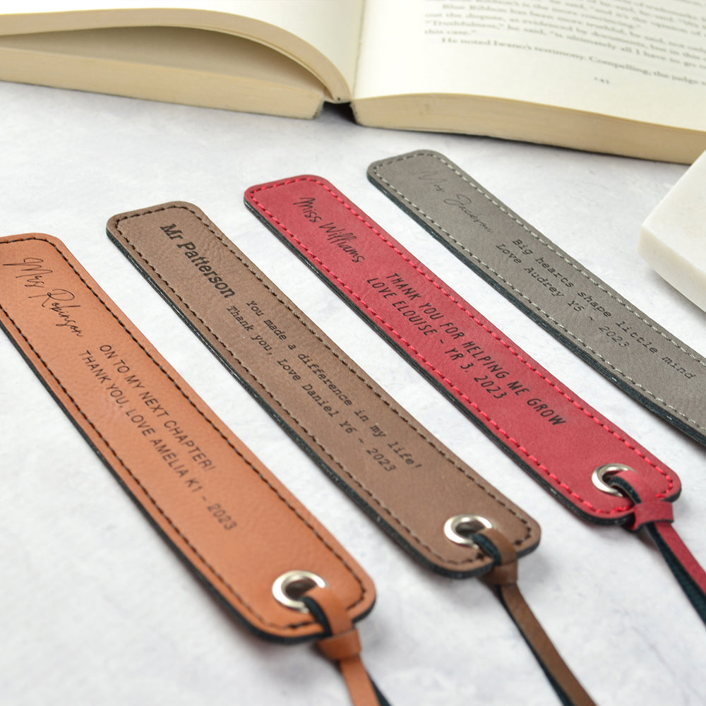 bookmark leatherette
