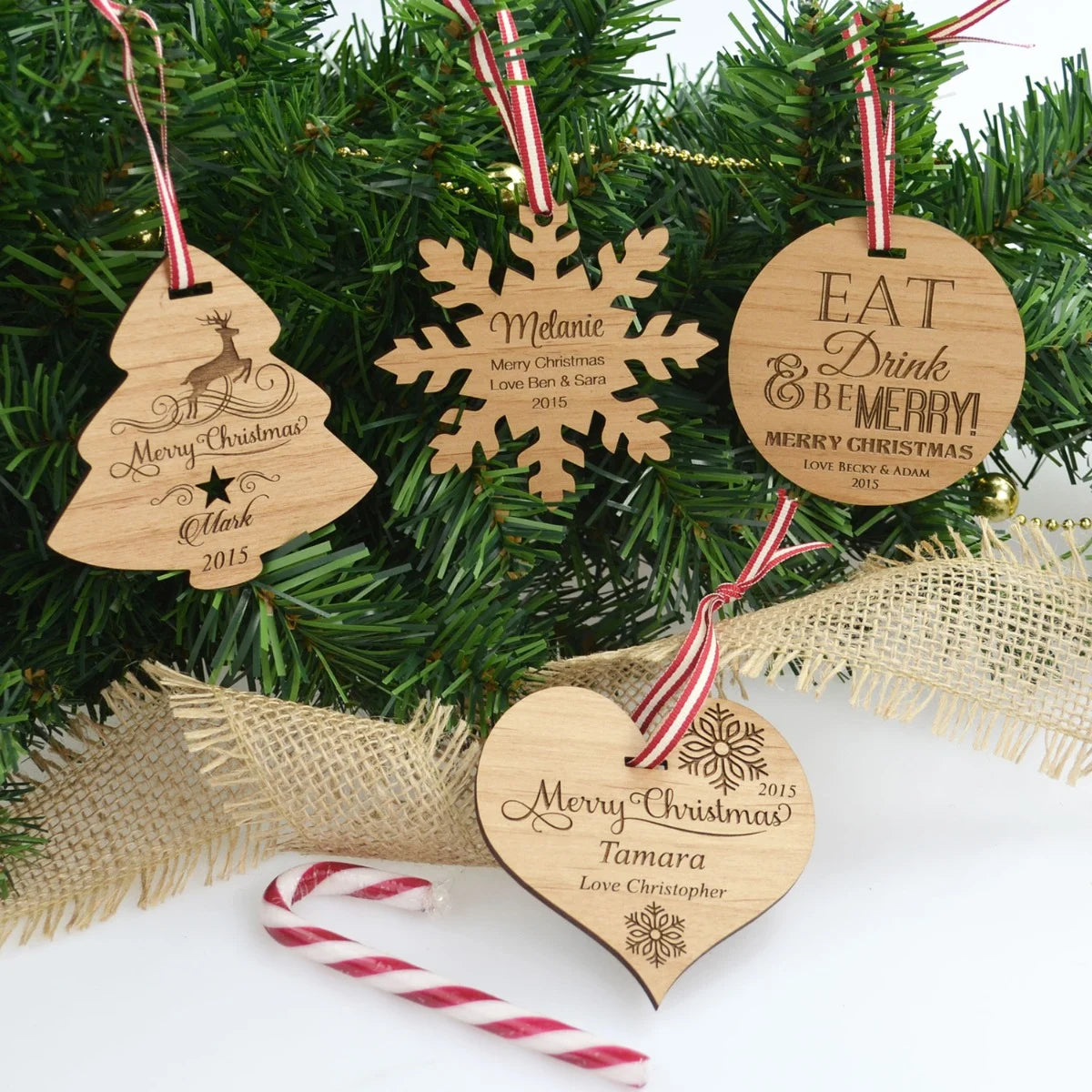 wooden Christmas decoration