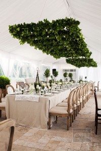 greenery wedding style