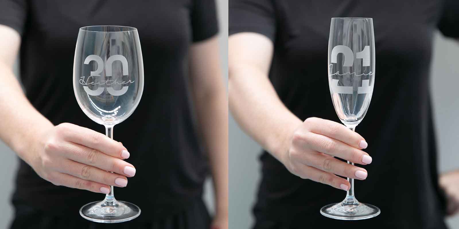 Birthday Milestone 360ml Wine Glass