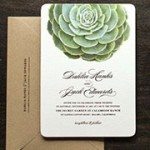 Succulent Invitation