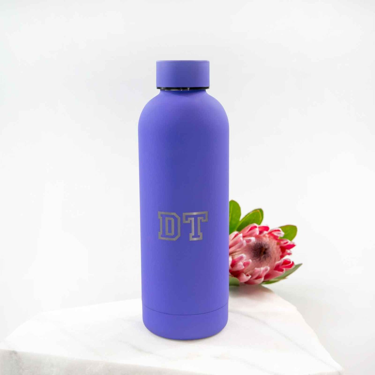 Engraved Corporate Luxe Matte Finish 16.9oz Stainless Steel Water Bottle