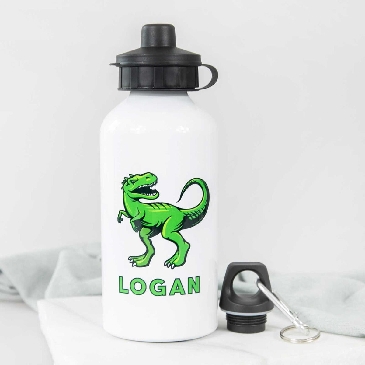 Personalised Dinosaur Drinks Bottle Kids Water Bottle Drink 