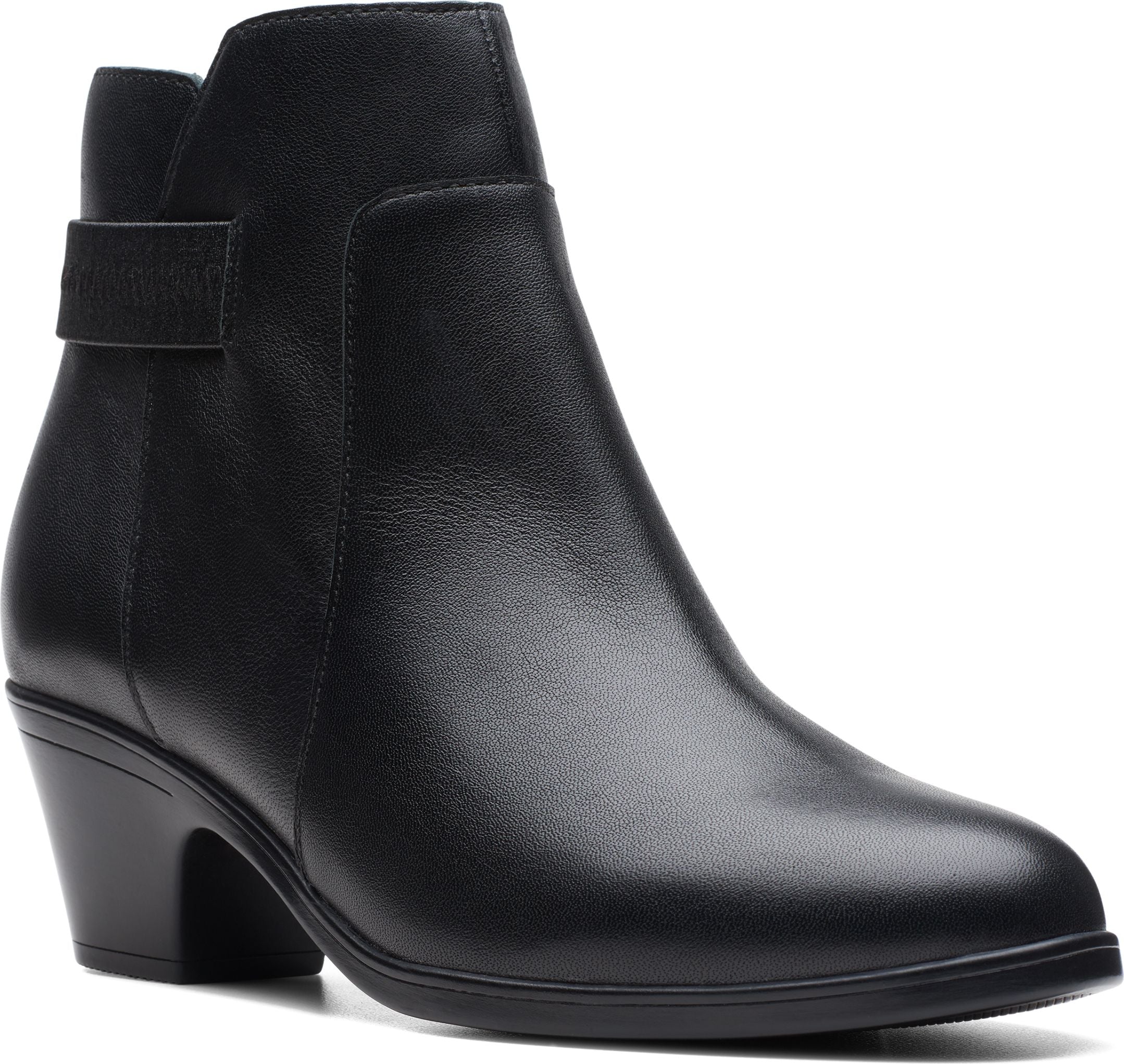 Clarks emslie monet on sale heeled ankle boot