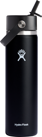 Hydro Flask Straw Lid, Press-in, Black, Medium