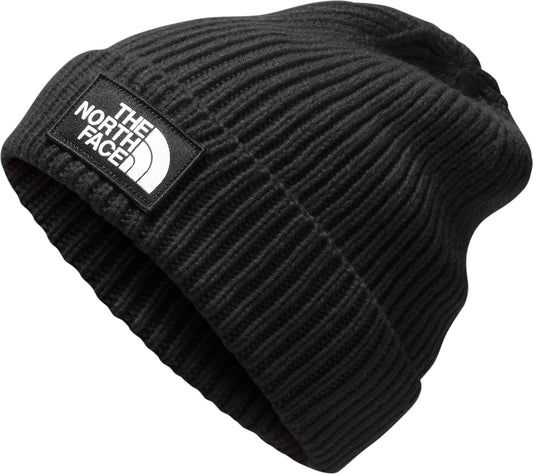 The North Face LOGO BOX CUFFED BEANIE UNISEX - Bonnet - medium grey  heather/gris 