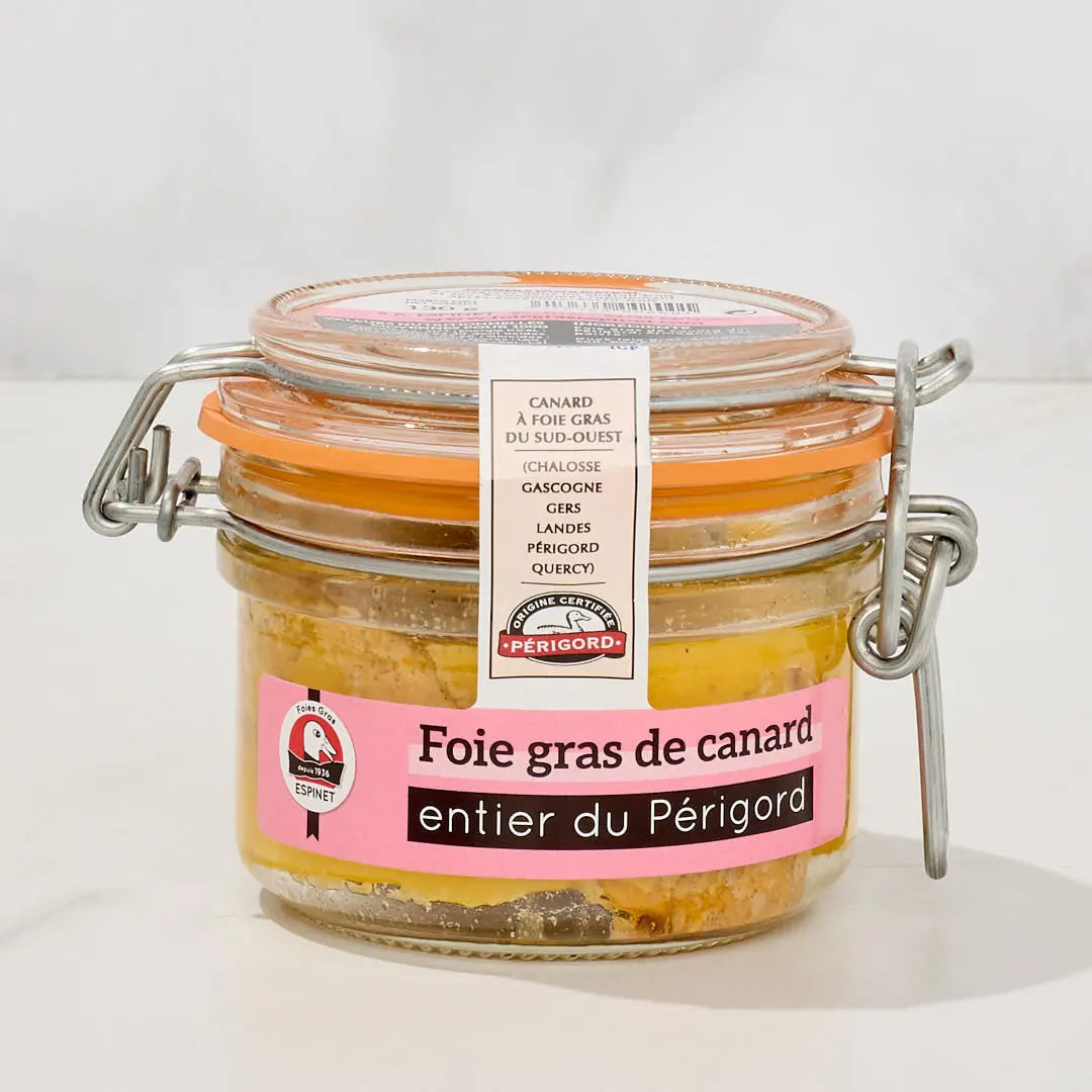 Foie gras de canard entier IGP Sud Ouest - Les Chemins de Provence - Panier  gourmand