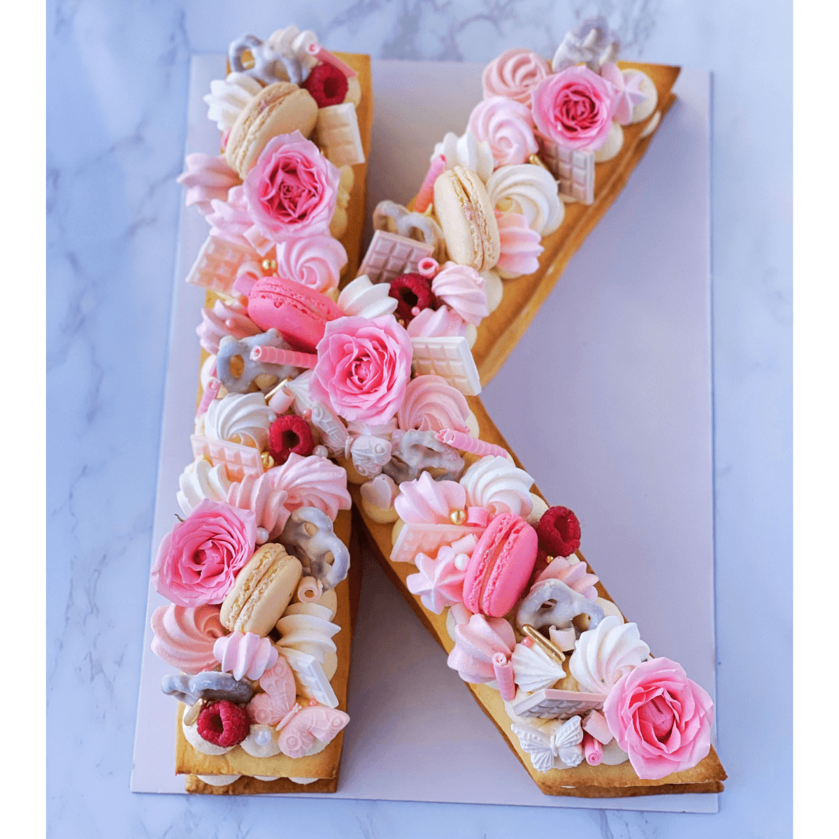 Letter and Number Cakes – Elegant Impressions Bakery