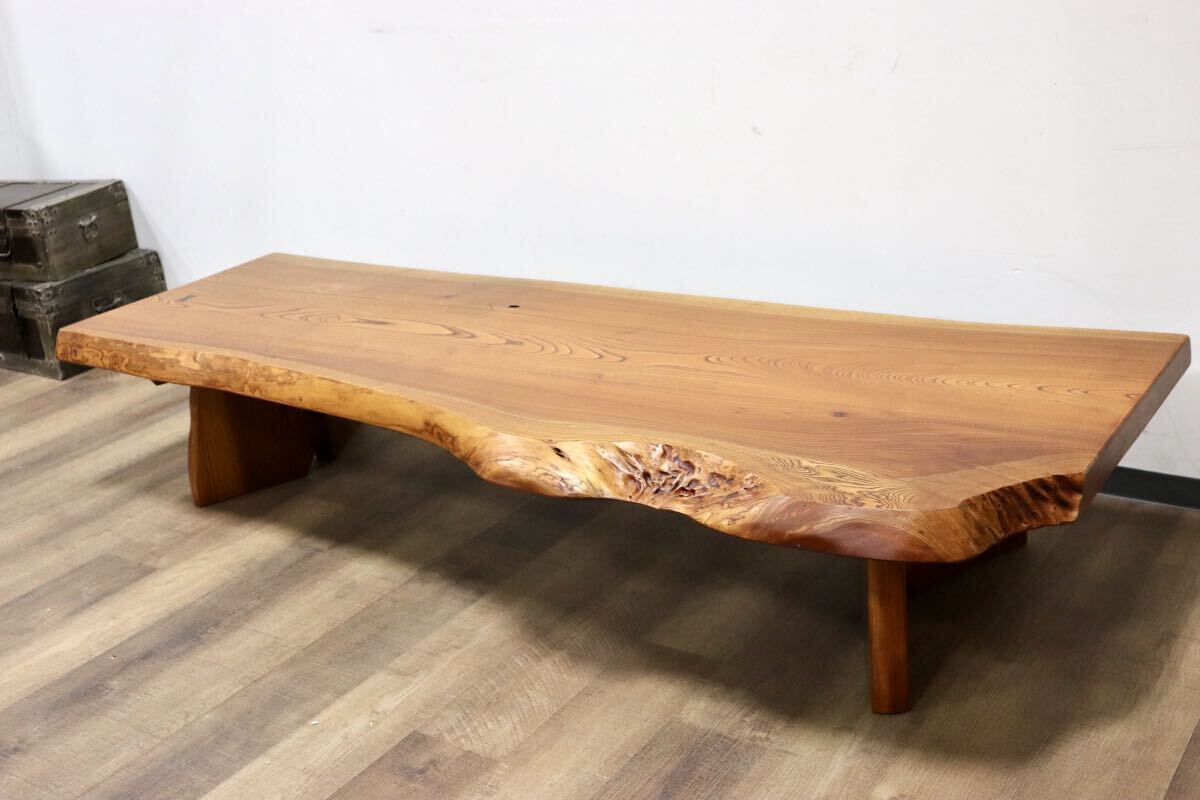 GMFT367○アカシア材 天然木 一枚板 輪切り ローテーブル サイド 
