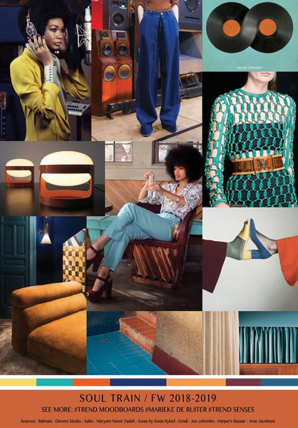 70's Revival with bold and bright colors