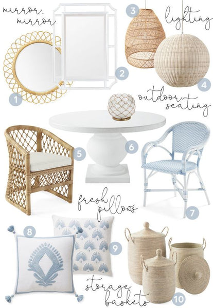 Furniture and Decor Options for Beach House Decor