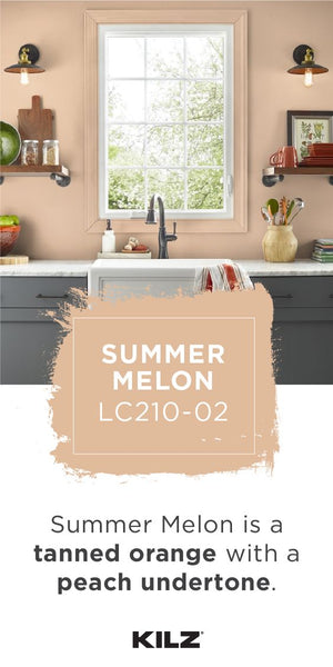 Light summer color palette in Kitchen