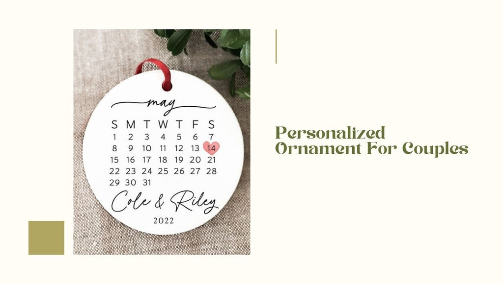 Personalized Ornament For Couples