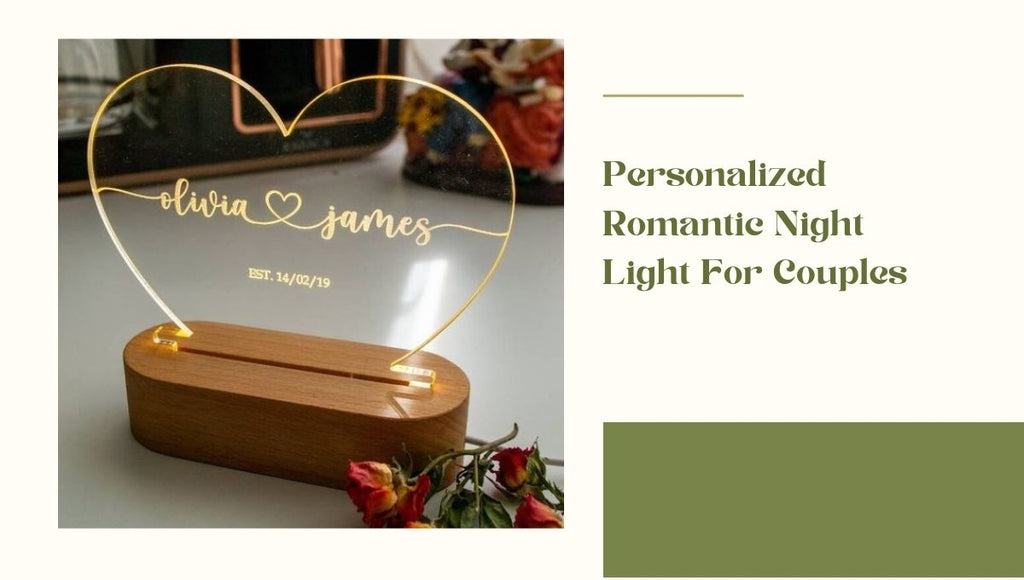 Personalized Romantic Night Light For Couples