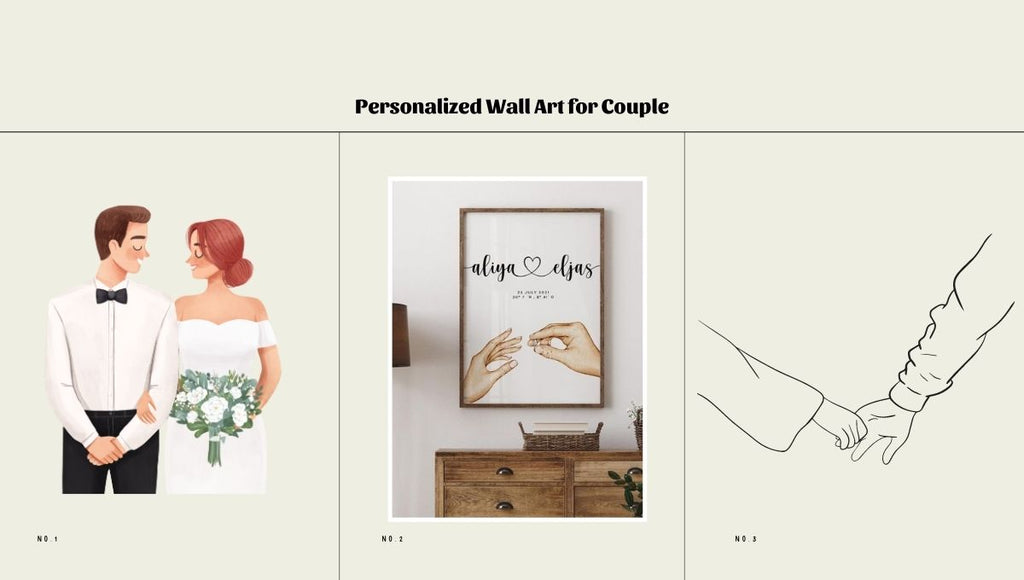 Personalized Wall Art for Couple